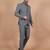 Single-breasted three-piece formal suit