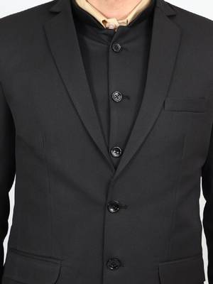 Single-breasted three-piece formal suit 2