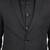 Single-breasted three-piece formal suit