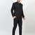 Single-breasted three-piece formal suit