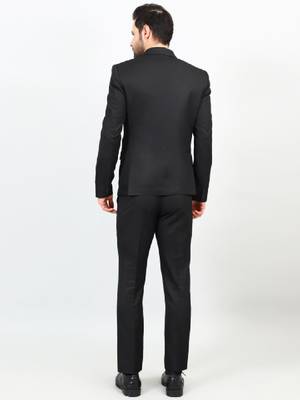 Single-breasted three-piece formal suit 4
