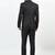 Single-breasted three-piece formal suit
