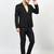 Single-breasted two-piece formal suit