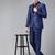 Notched lapel collar formal blazer & trouser