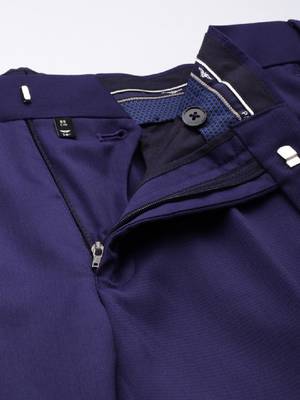 Notched lapel single-breasted formal 2 piece suits 3