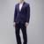 Notched lapel single-breasted formal 2 piece suits