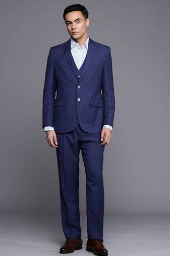 3-piece single-breasted formal suit