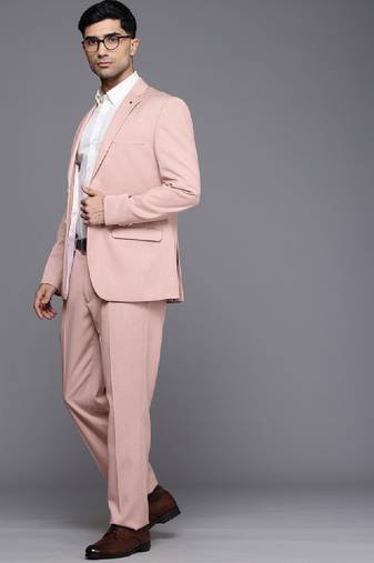 Contemporary fit 2 piece party suit