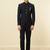 Men single-breasted two-piece party suit