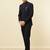 Men single-breasted two-piece party suit