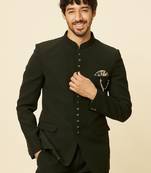 Bandhgala tailored-fit two piece suit