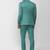 Notched lapel collar slim fit three piece party suit