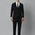 Single-breasted 2-piece slim fit formal suit