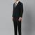 Single-breasted 2-piece slim fit formal suit