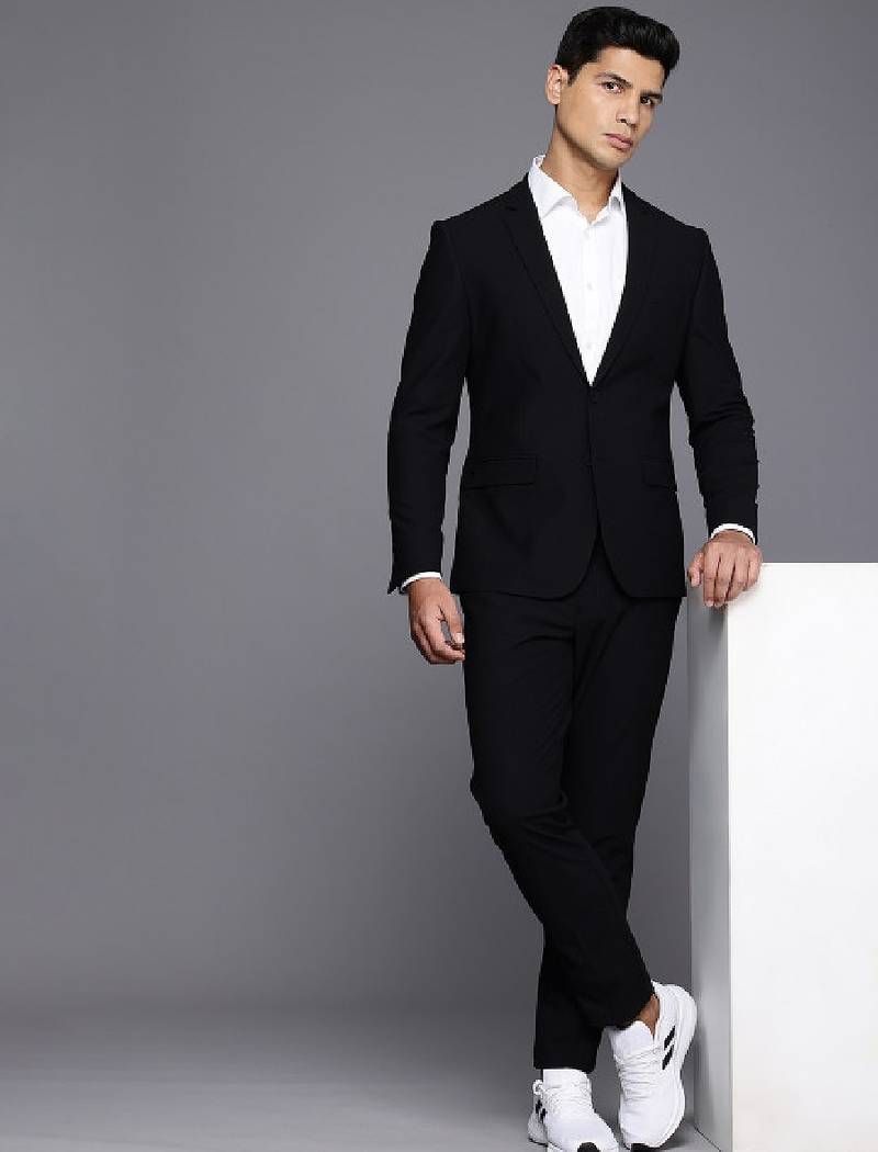 Louis philippe super slim fit formal blazer & trouser