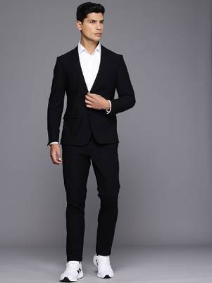 Louis philippe super slim fit formal blazer & trouser 4