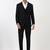 Men slim-fit single-breasted three-piece formal suit