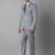 Slim-fit single-breasted two-piece formal suit