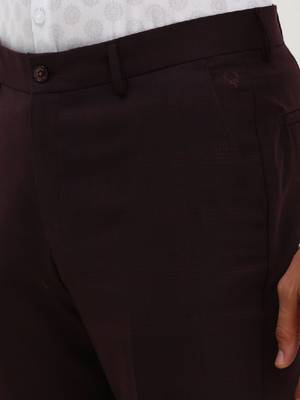 Checked slim-fit single-breasted formal suits 3