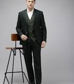 Single breasted slim fit 3-piece formal suit
