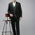 Single breasted slim fit 3-piece formal suit