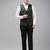 Single breasted slim fit 3-piece formal suit
