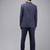Super slim fit checked 3 piece formal suit