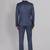 Men single-breasted cotton 3-piece long sleeves formal suit