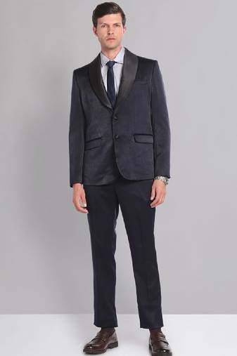 Men single-breasted two-piece suit