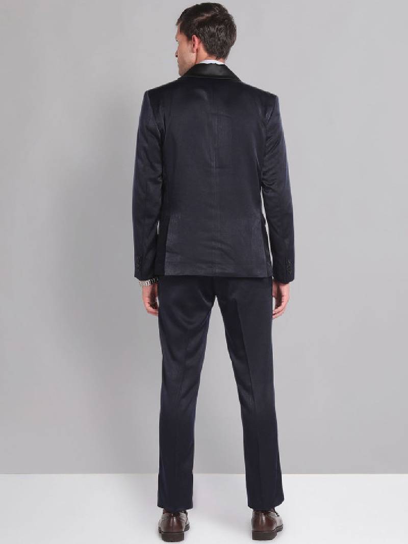 Men single-breasted two-piece suit