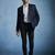 Men slim-fit single-breasted two-piece suits