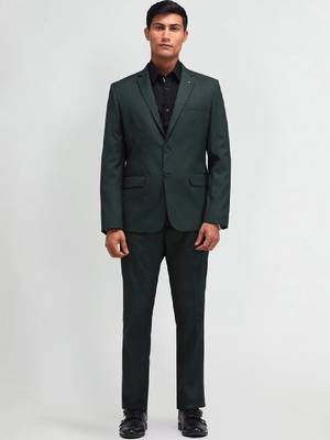 Tailored fit single-breasted two piece suit 1