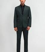 Tailored fit single-breasted two piece suit
