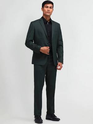 Tailored fit single-breasted two piece suit 3