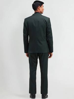 Tailored fit single-breasted two piece suit 4