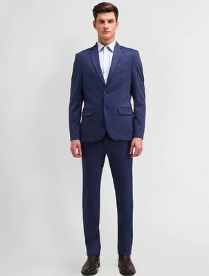 Men single-breasted 3 piece formal suits 1