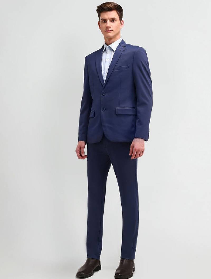 Men single-breasted 3 piece formal suits