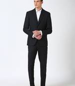 Men formal slim-fit single-breasted two-piece suit