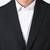Men formal slim-fit single-breasted two-piece suit