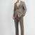 1851 dk. brown mens suit