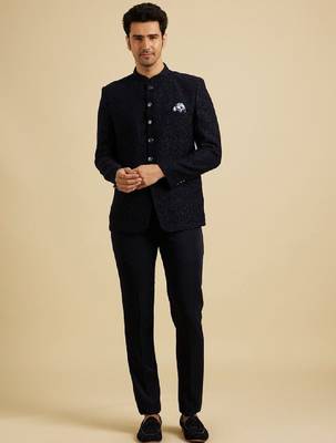 Self design tailored-fit 2 piece suit 2
