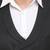 Men double-breasted regular fit waistcoat and trousers suit