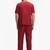 Classic men short sleeves active scrub suits