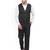 Men v-neck two-piece formal suit