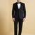 Men shawl collar neck single-breasted two-piece suit