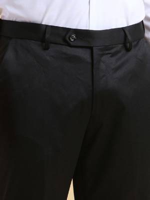 Men shawl collar neck single-breasted two-piece suit 3