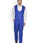 Men double-breasted two-piece suit