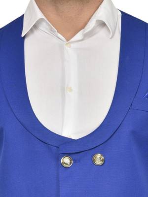 Men double-breasted two-piece suit 2