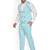 Men 2-pc collarless double breasted suit