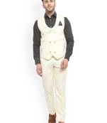 Men double-breasted two-piece suit